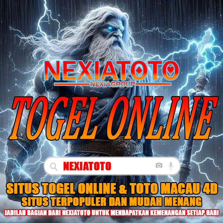NEXIATOTO ⚡️ Situs Togel Online & Bandar Toto Macau 4d Terpopuler 2025